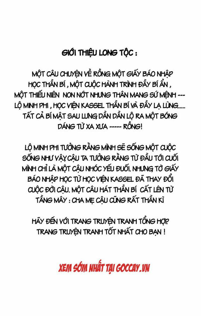 Long Tộc - Chương 1