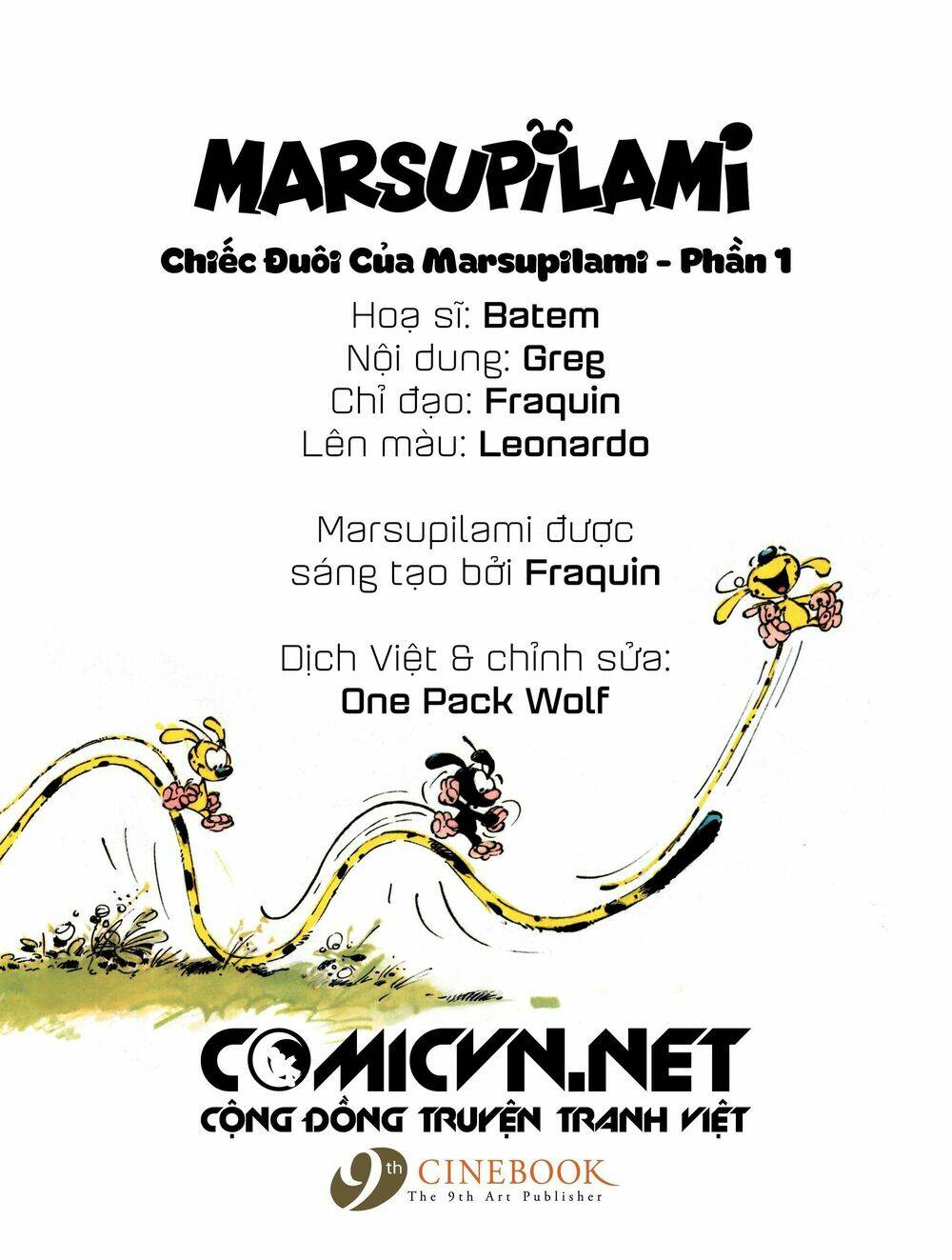 Marsupilami - Chương 1
