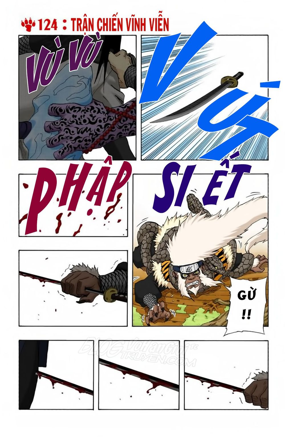 Naruto Full Màu - Chương 124