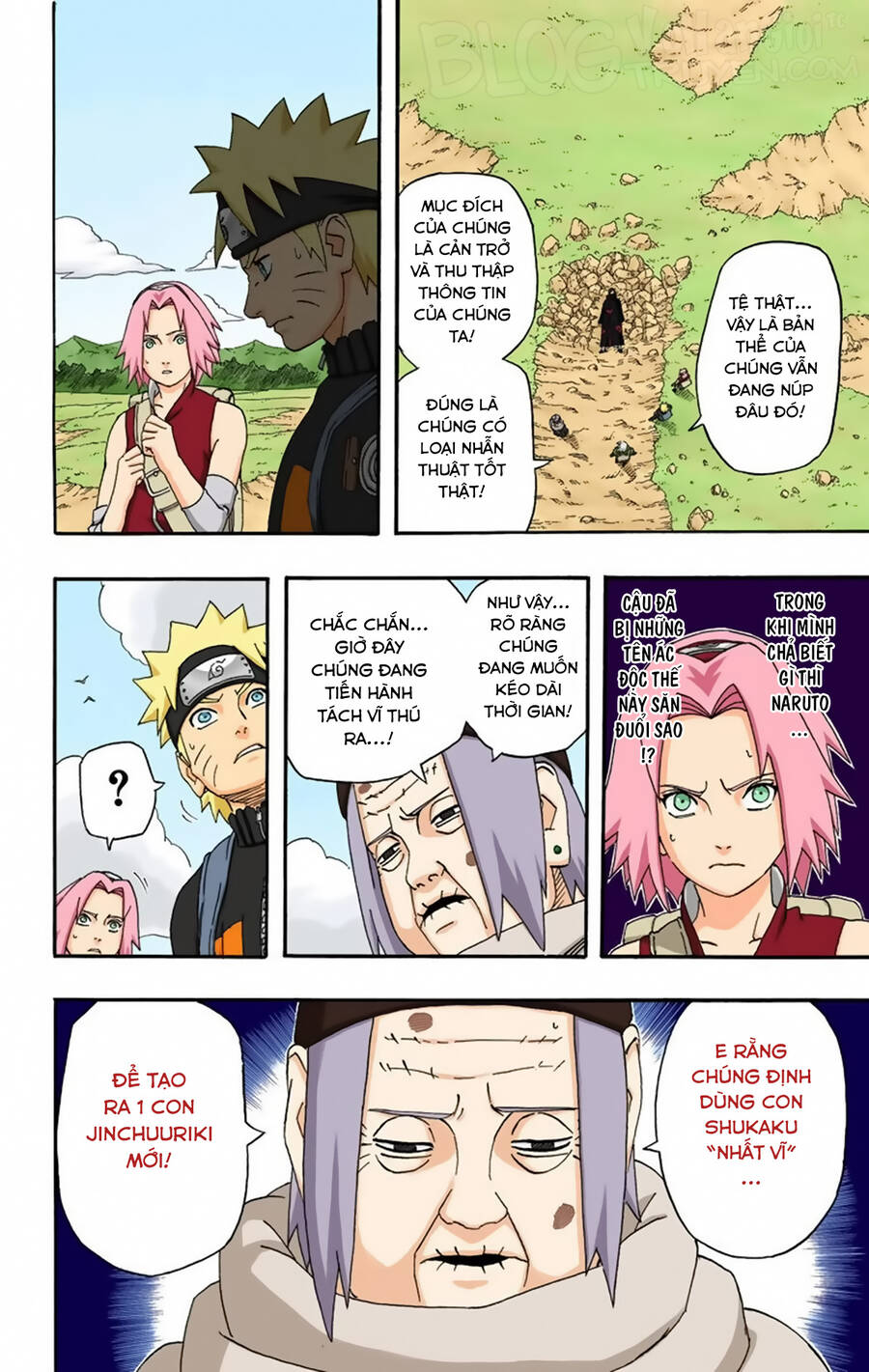 Naruto Full Màu - Chương 261