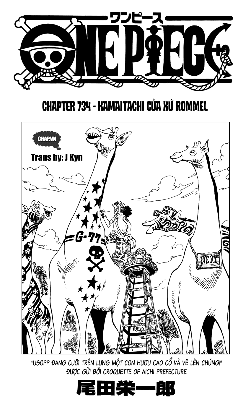 One Piece - Chương 734