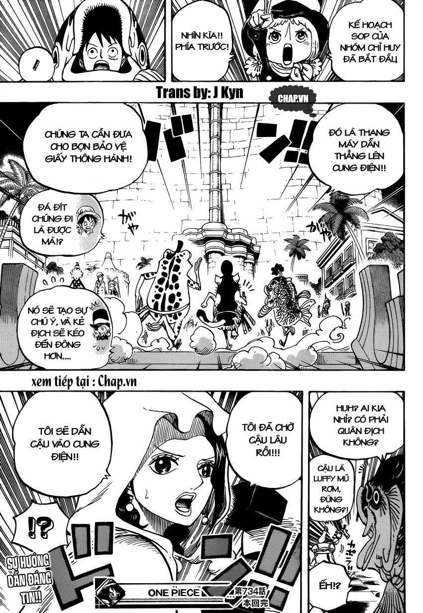One Piece - Chương 734
