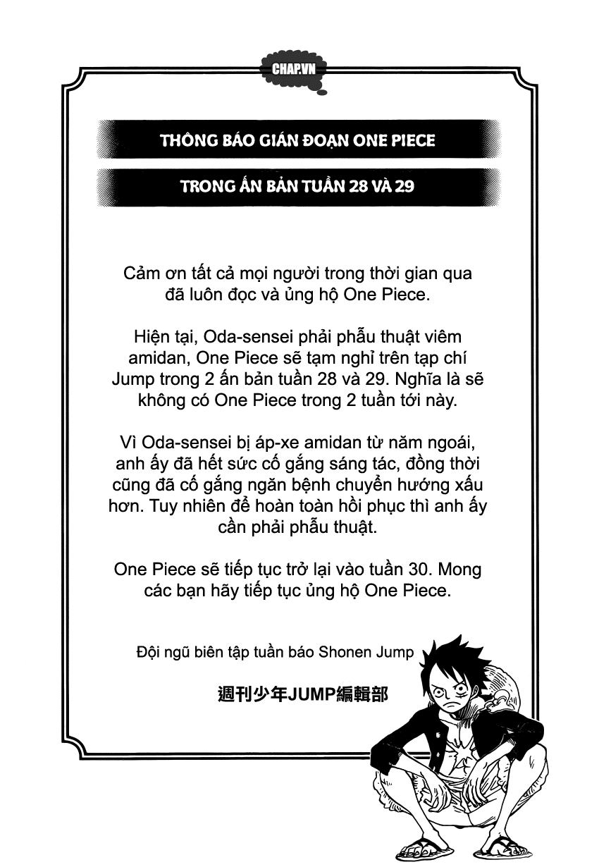 One Piece - Chương 749