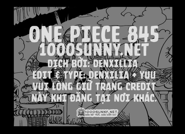 One Piece - Chương 845