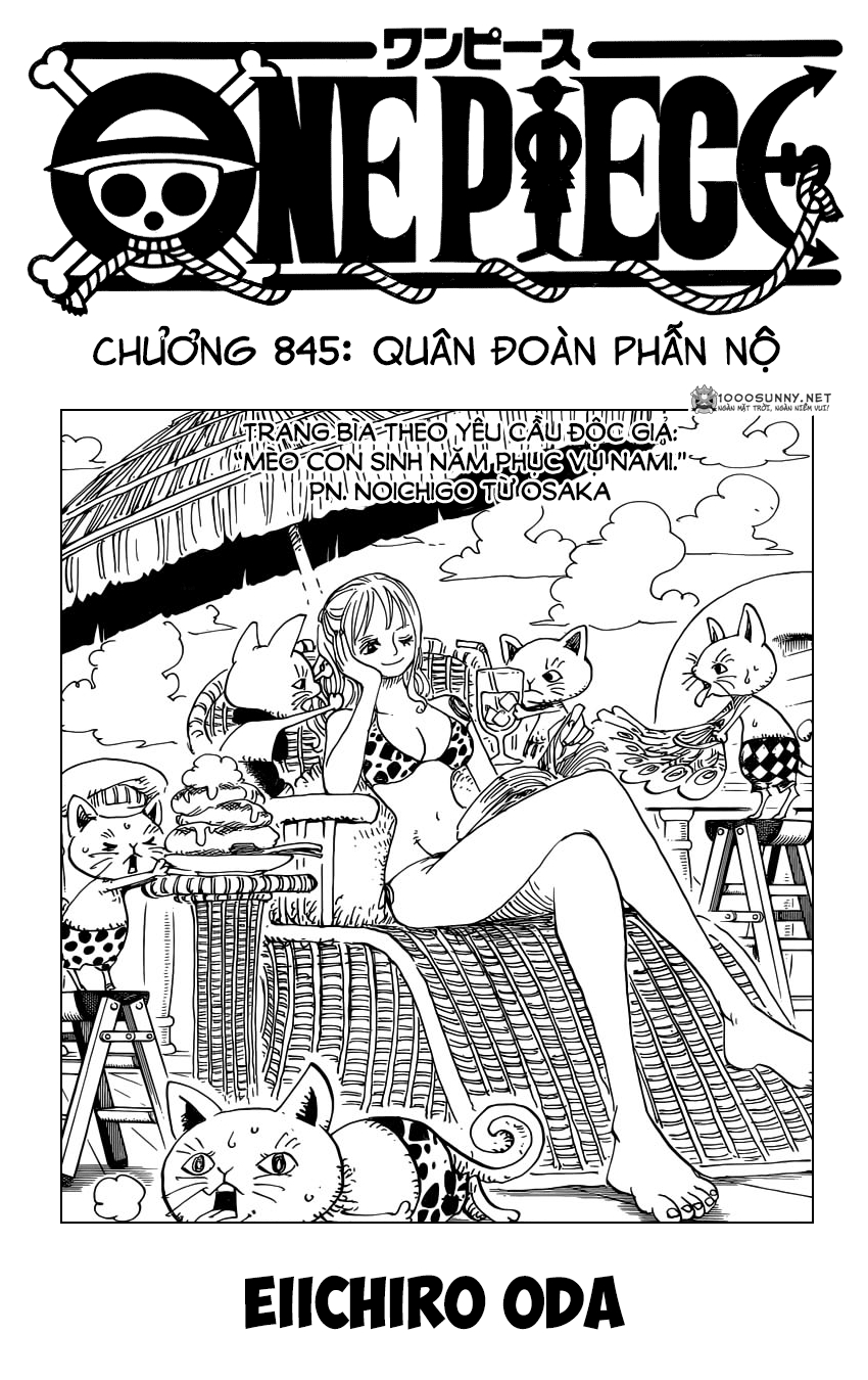 One Piece - Chương 845