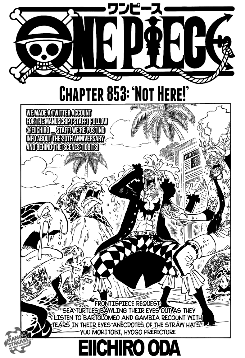 One Piece - Chương 853