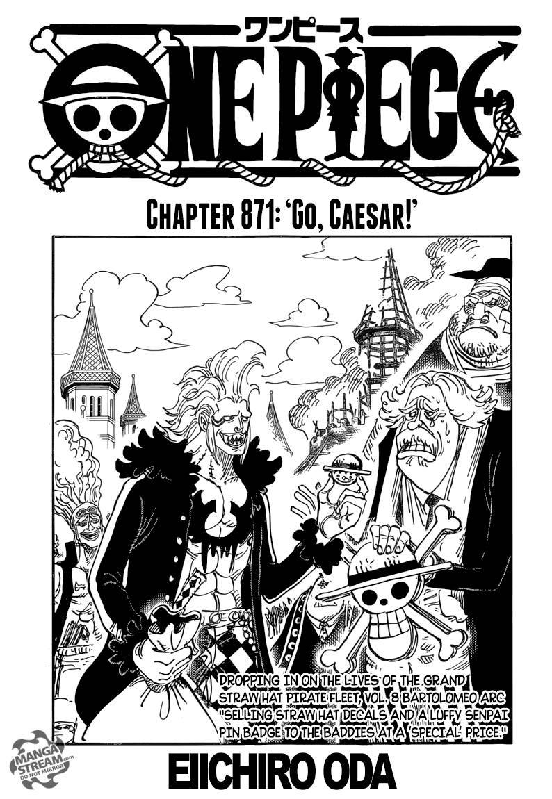 One Piece - Chương 871