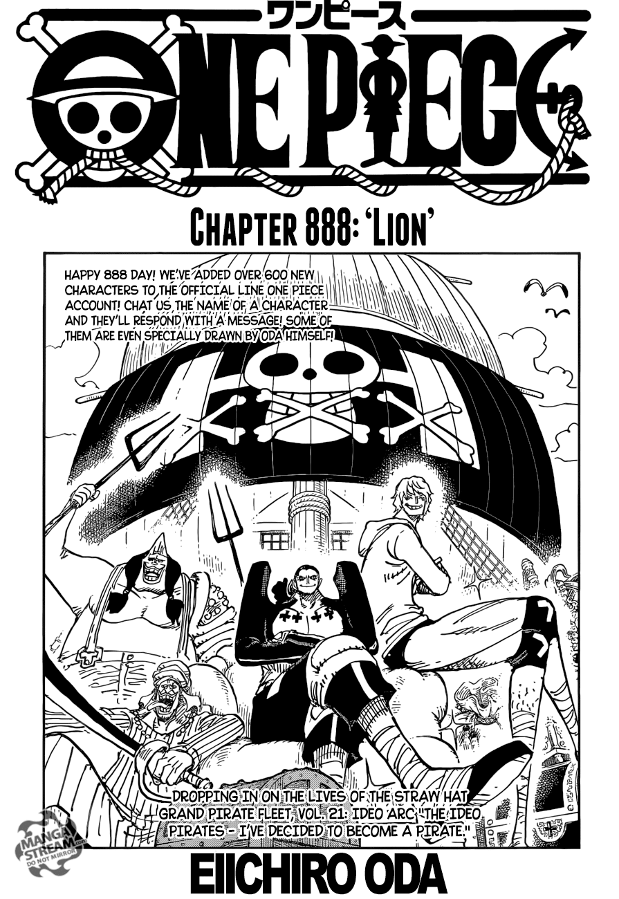 One Piece - Chương 888