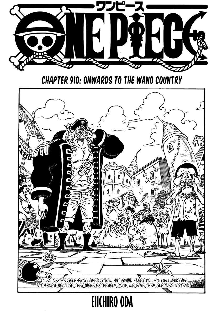 One Piece - Chương 910