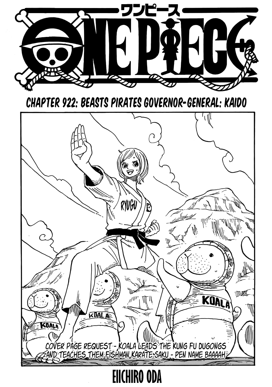 One Piece - Chương 922