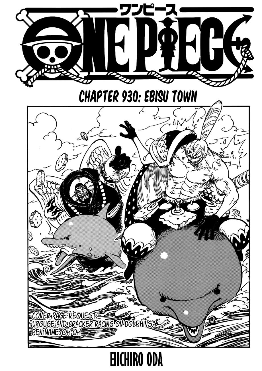 One Piece - Chương 930
