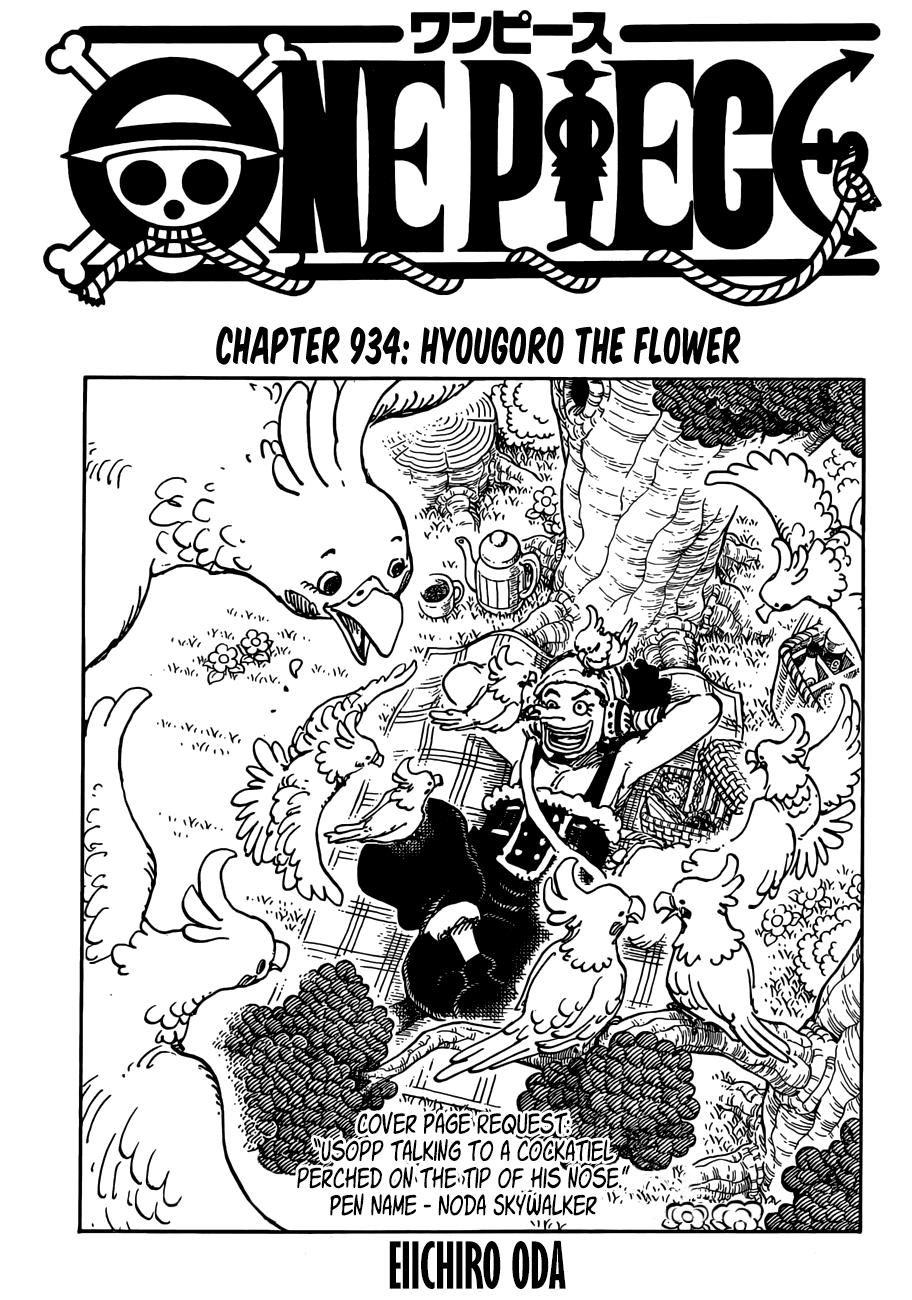 One Piece - Chương 934