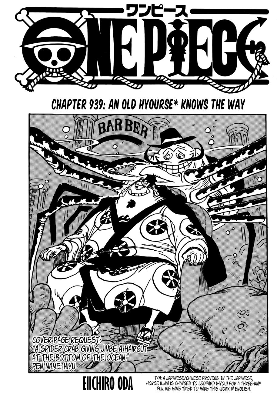 One Piece - Chương 939