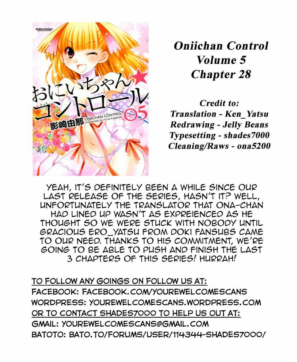 Oniichan Control - Chương 28