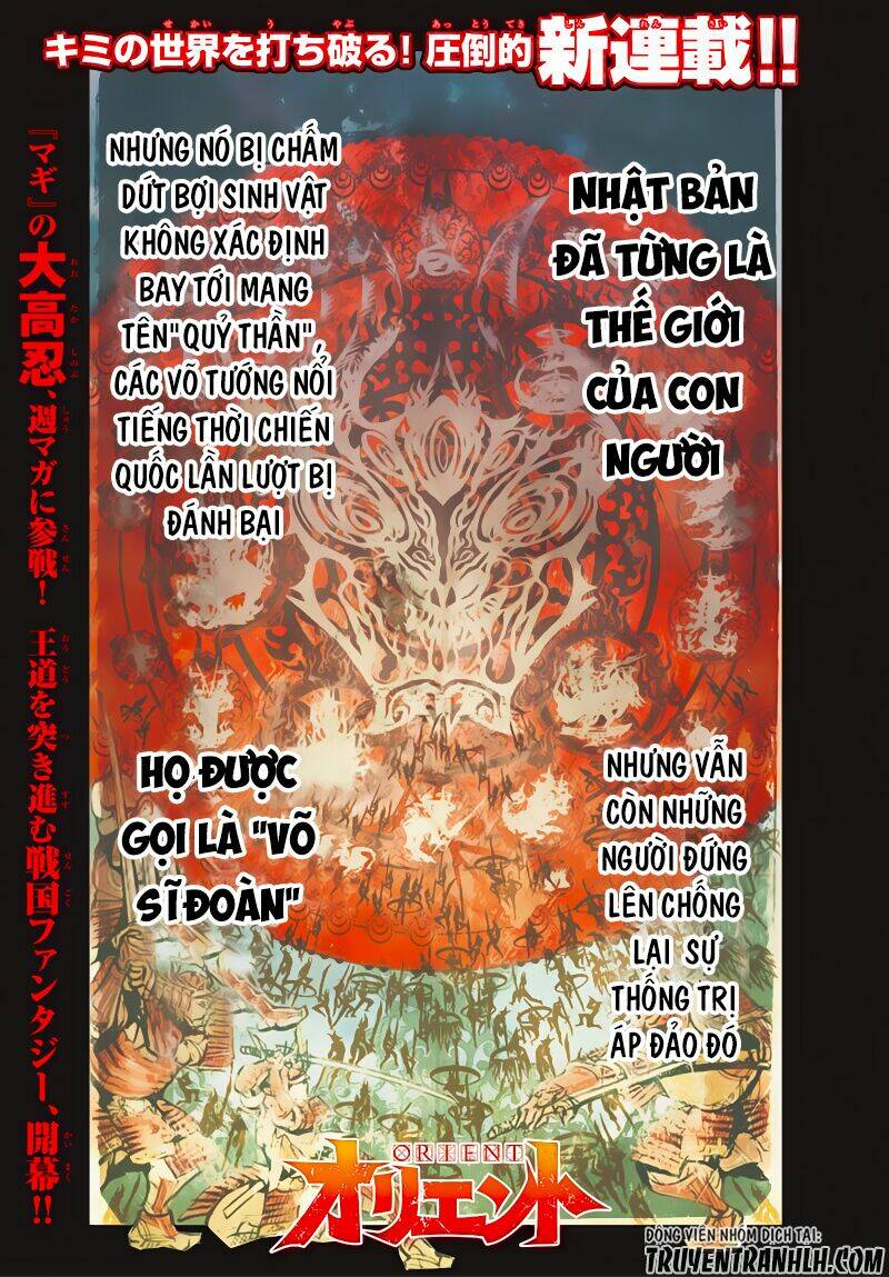 Orient - Chương 1