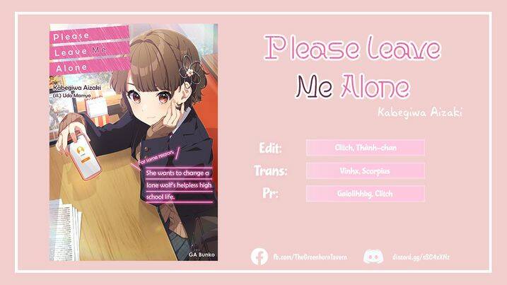 Please Leave Me Alone - Chương 2