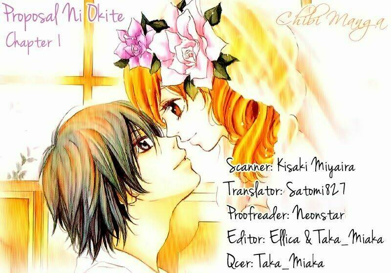 Propose No Okite - Chương 1