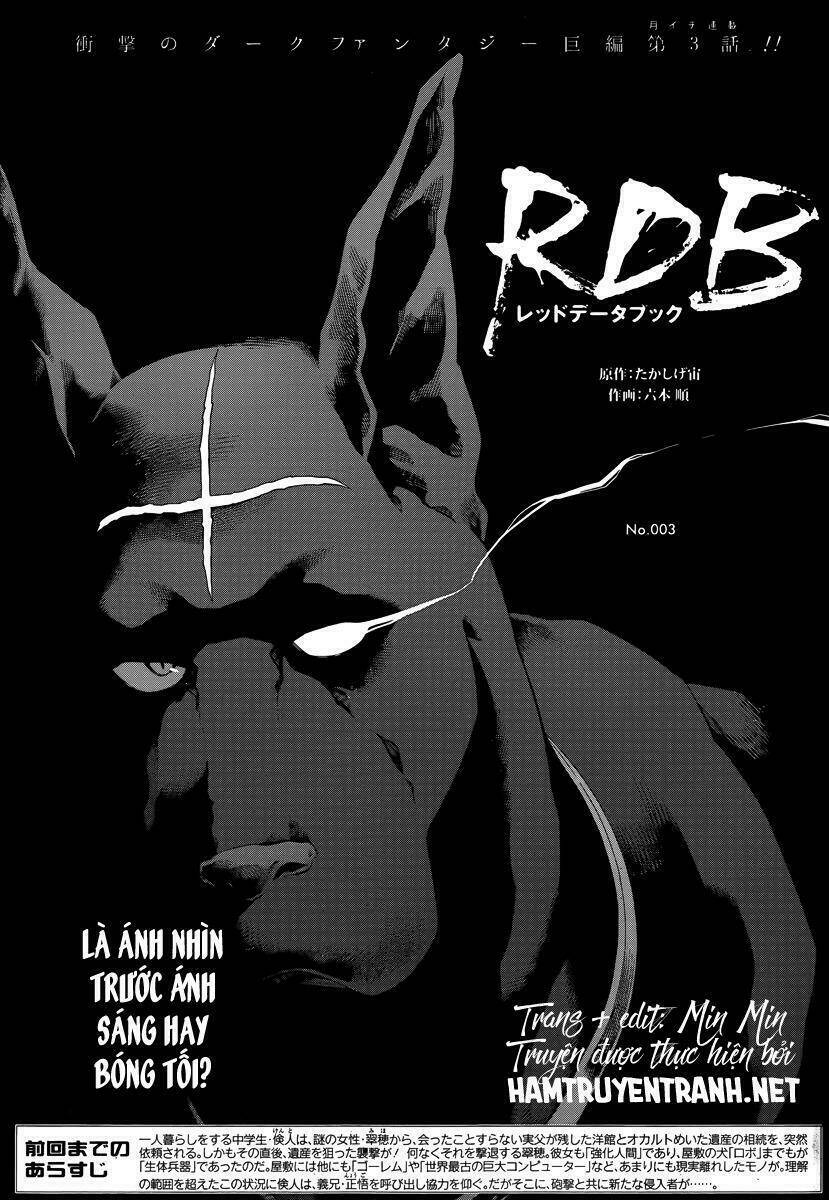 Red Data Book - Chương 3