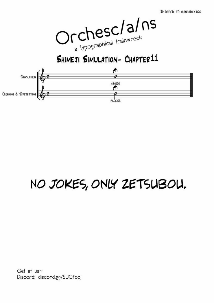 Shimeji Simulation - Chương 11