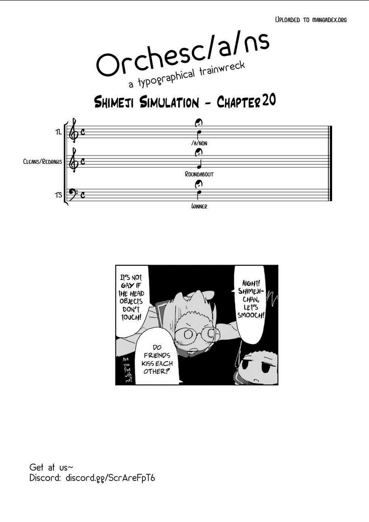 Shimeji Simulation - Chương 20