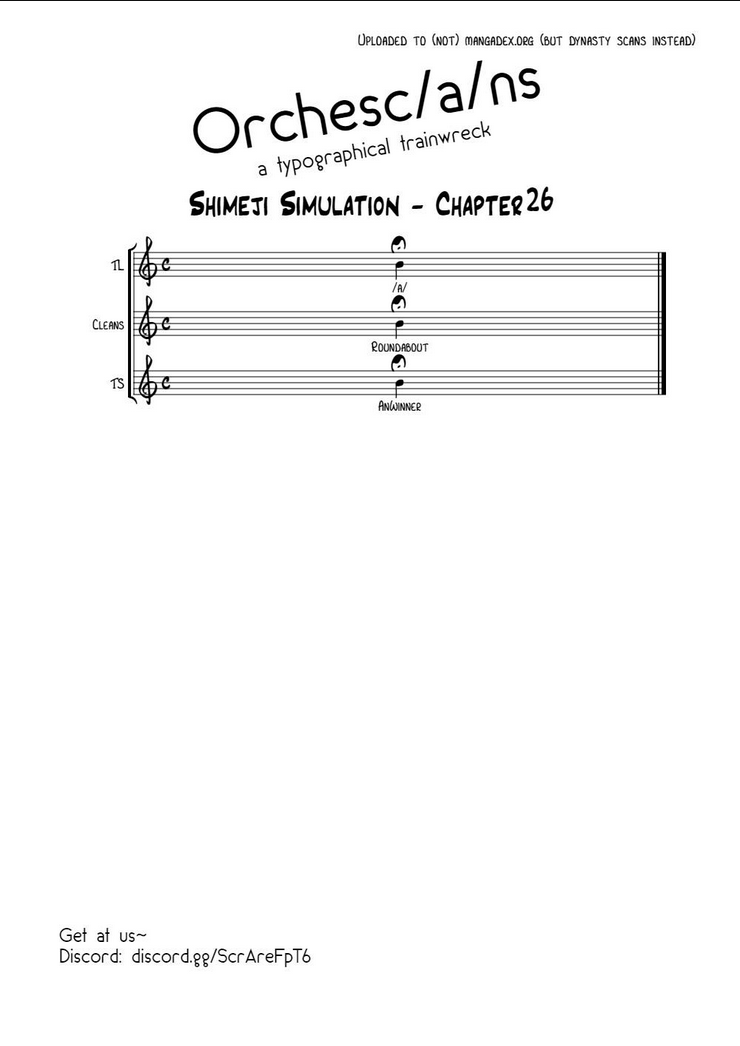 Shimeji Simulation - Chương 26