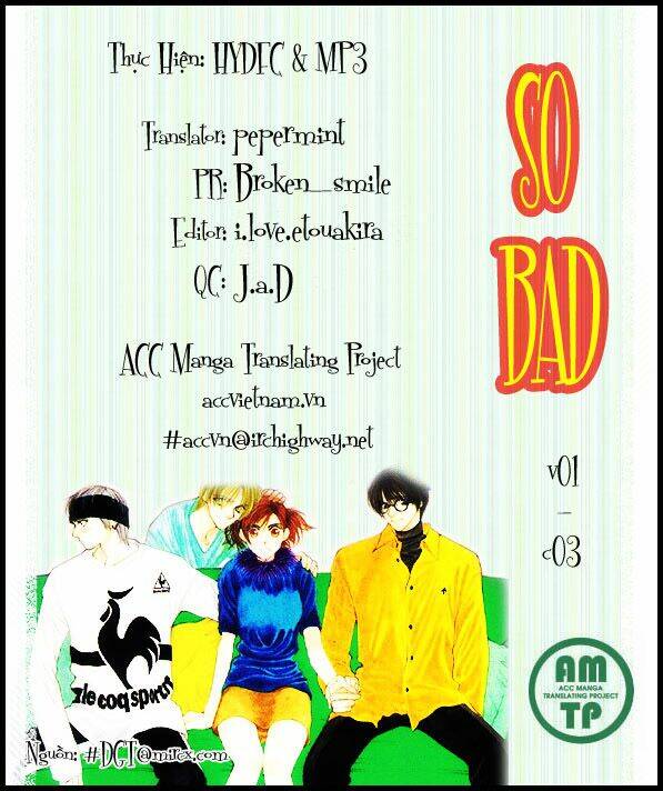 So Bad! - Chương 3