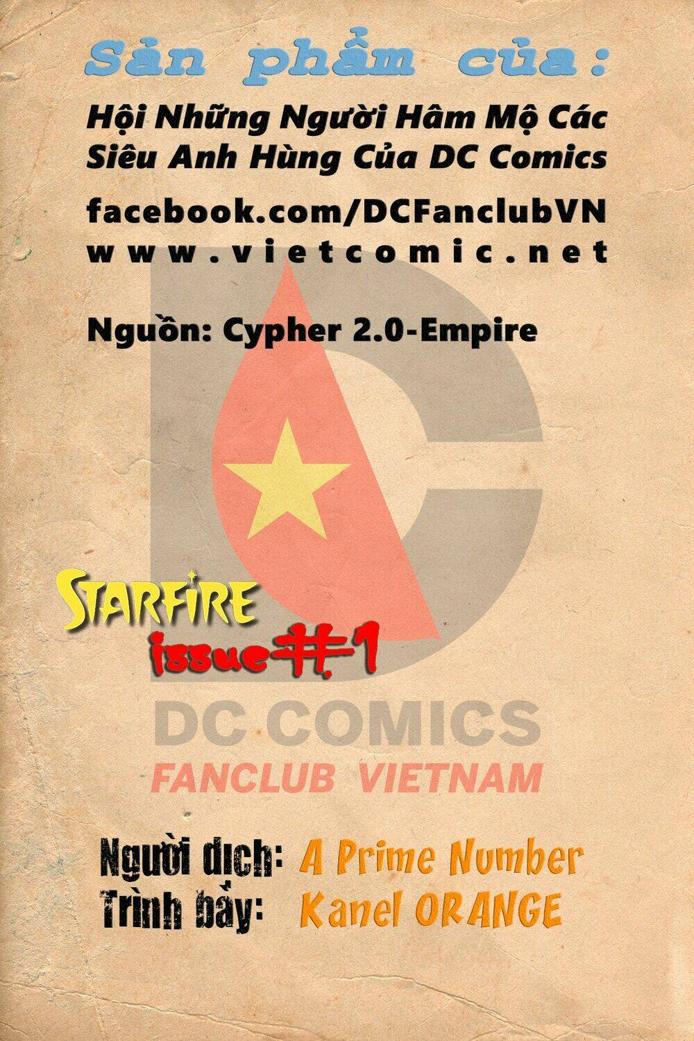 STARFIRE - Chương 1