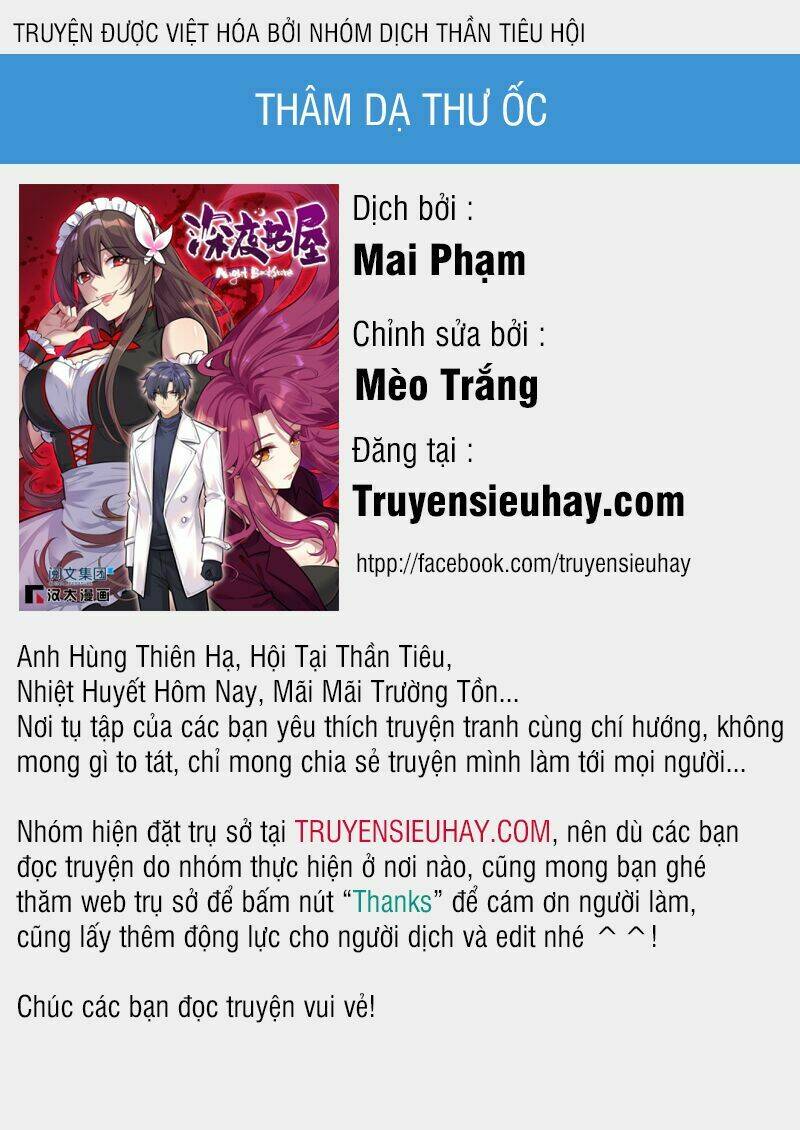 Thâm Dạ Thư Ốc - Chương 2