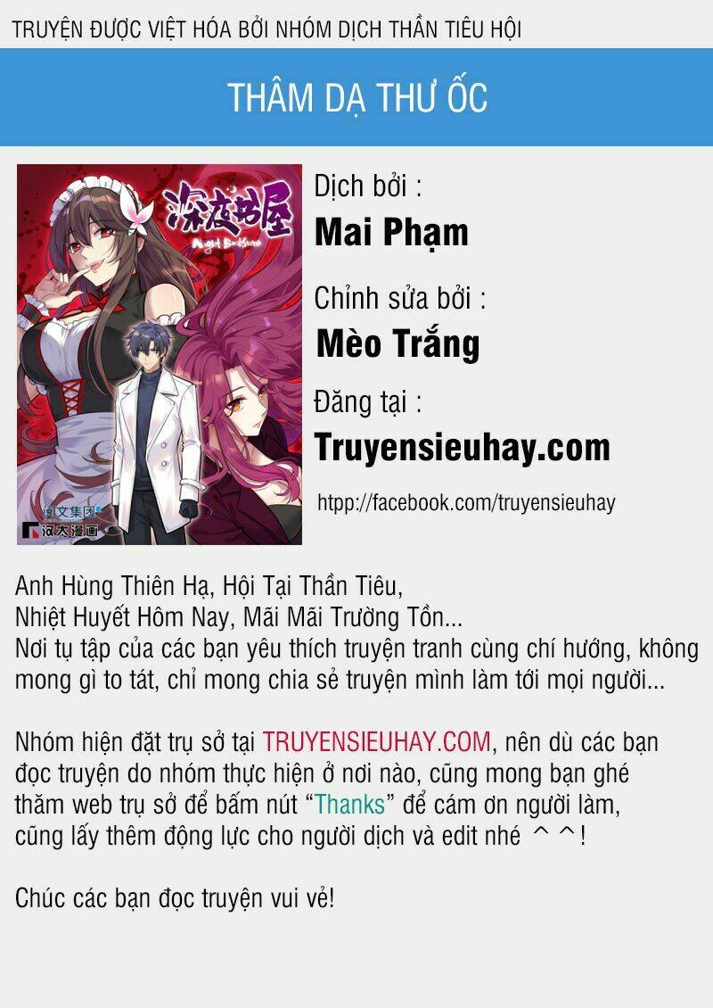Thâm Dạ Thư Ốc - Chương 3