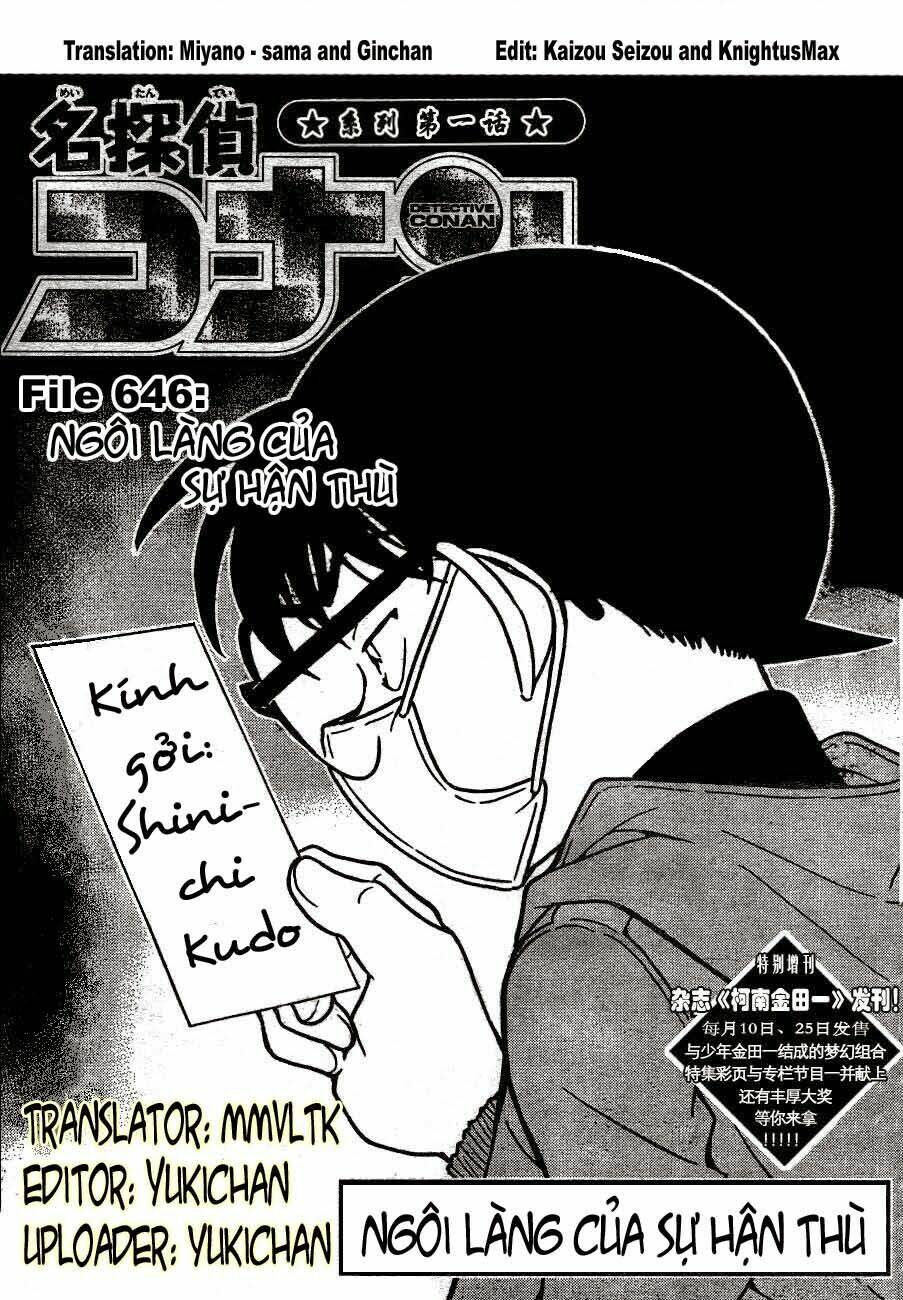 Thám Tử Conan - Chương 646