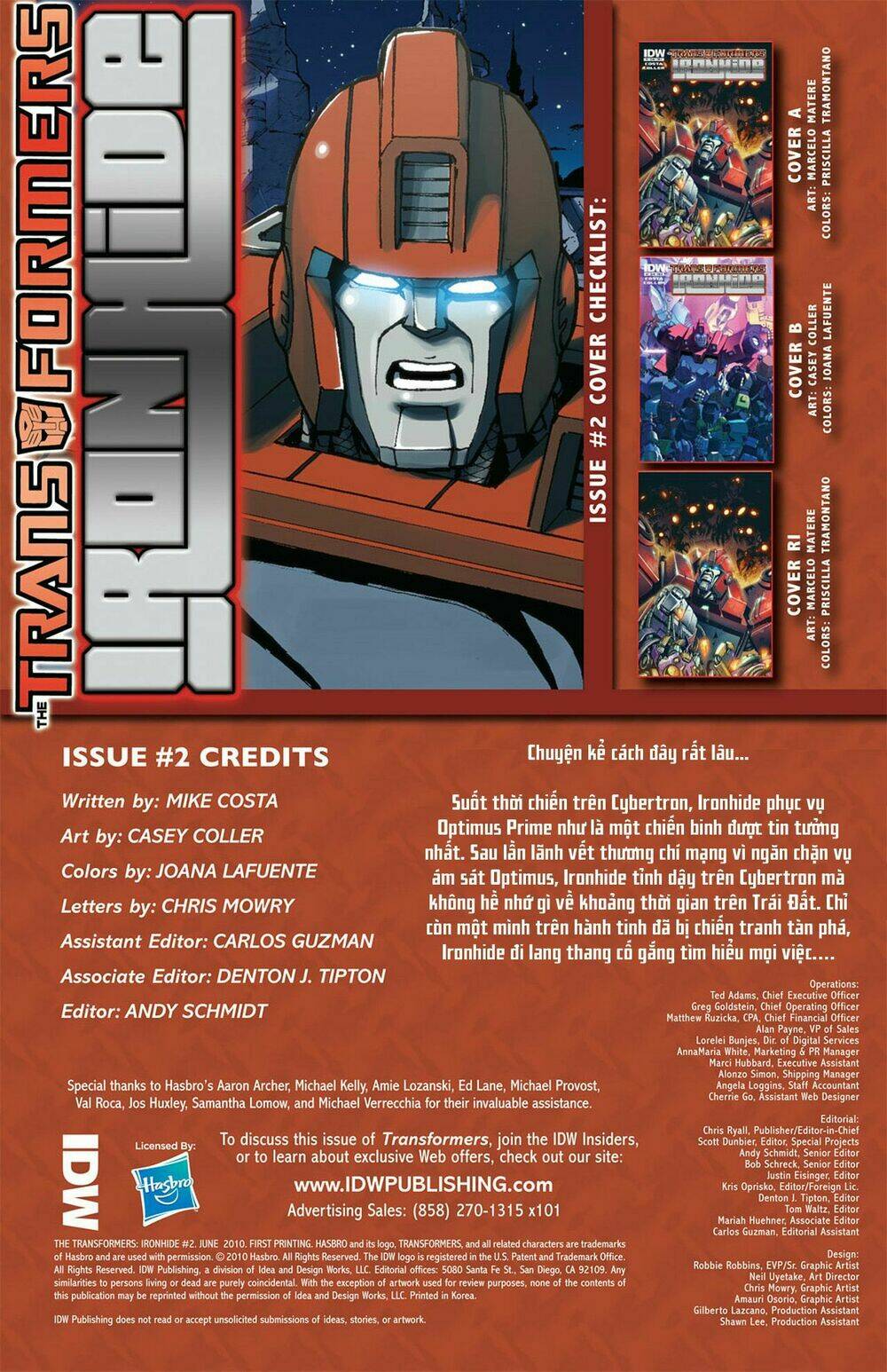 The Transformers: Ironhide - Chương 2