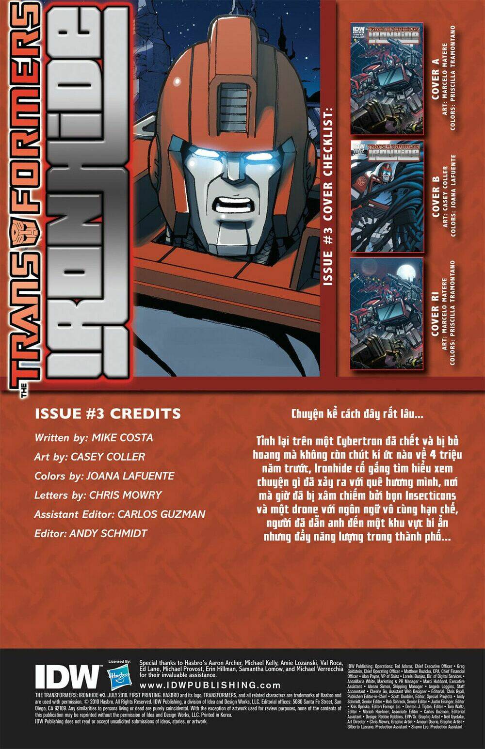 The Transformers: Ironhide - Chương 3