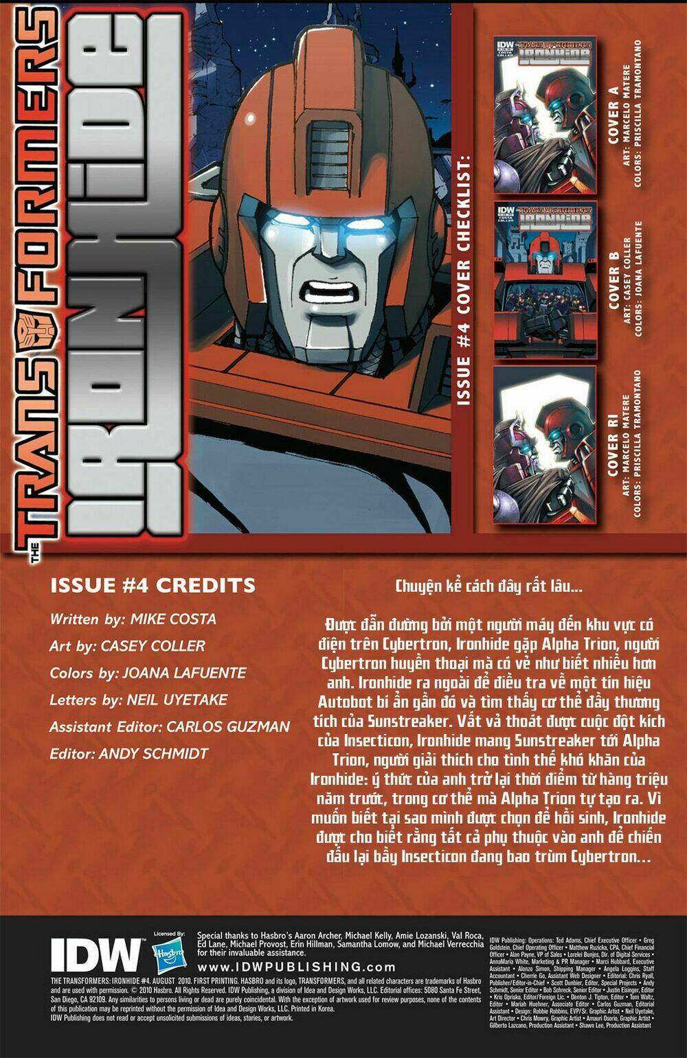 The Transformers: Ironhide - Chương 4