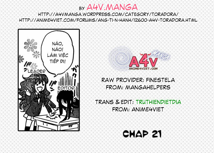 Toradora! - Chương 21