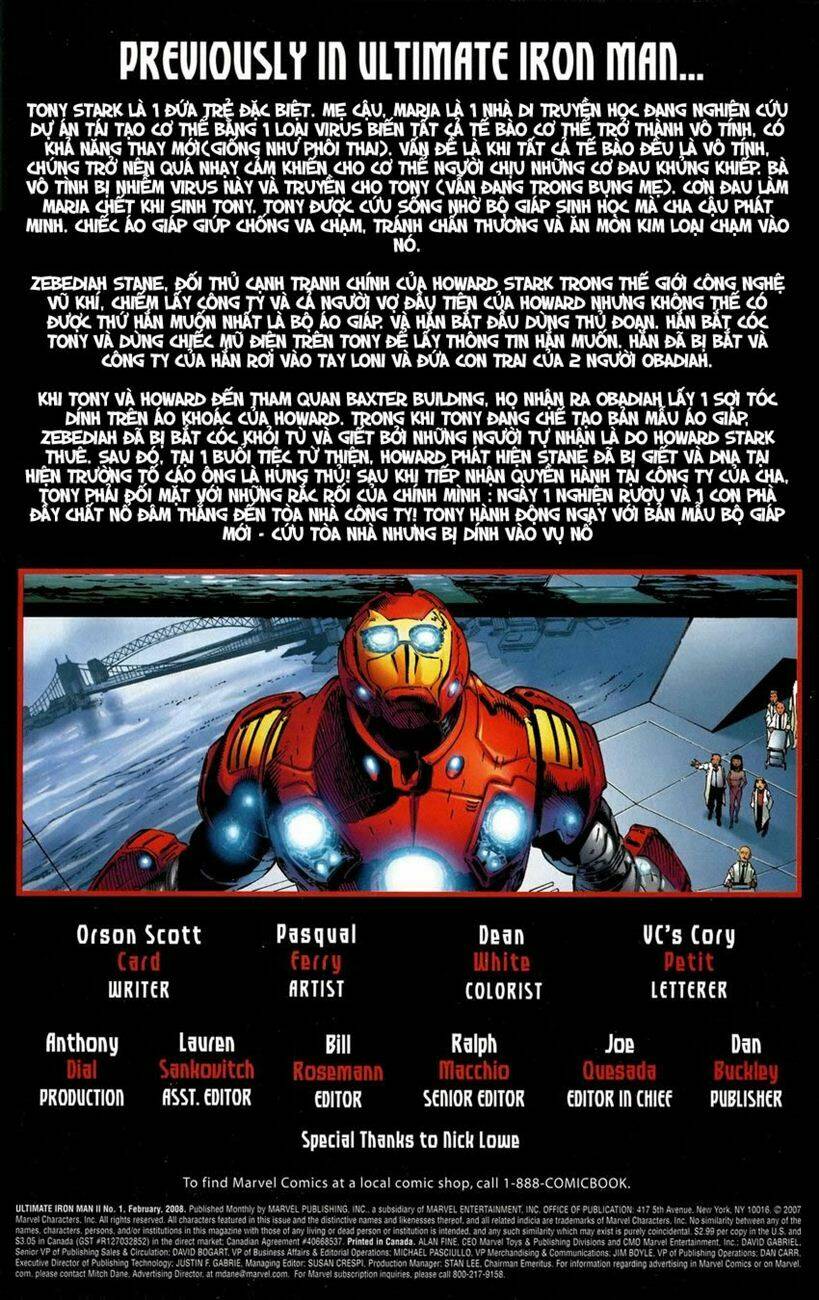 Ultimate Iron Man - Chương 2