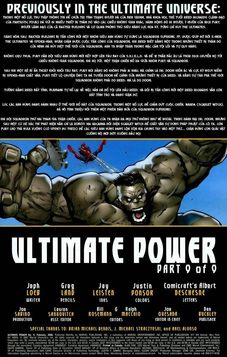 Ultimate Power - Chương 9