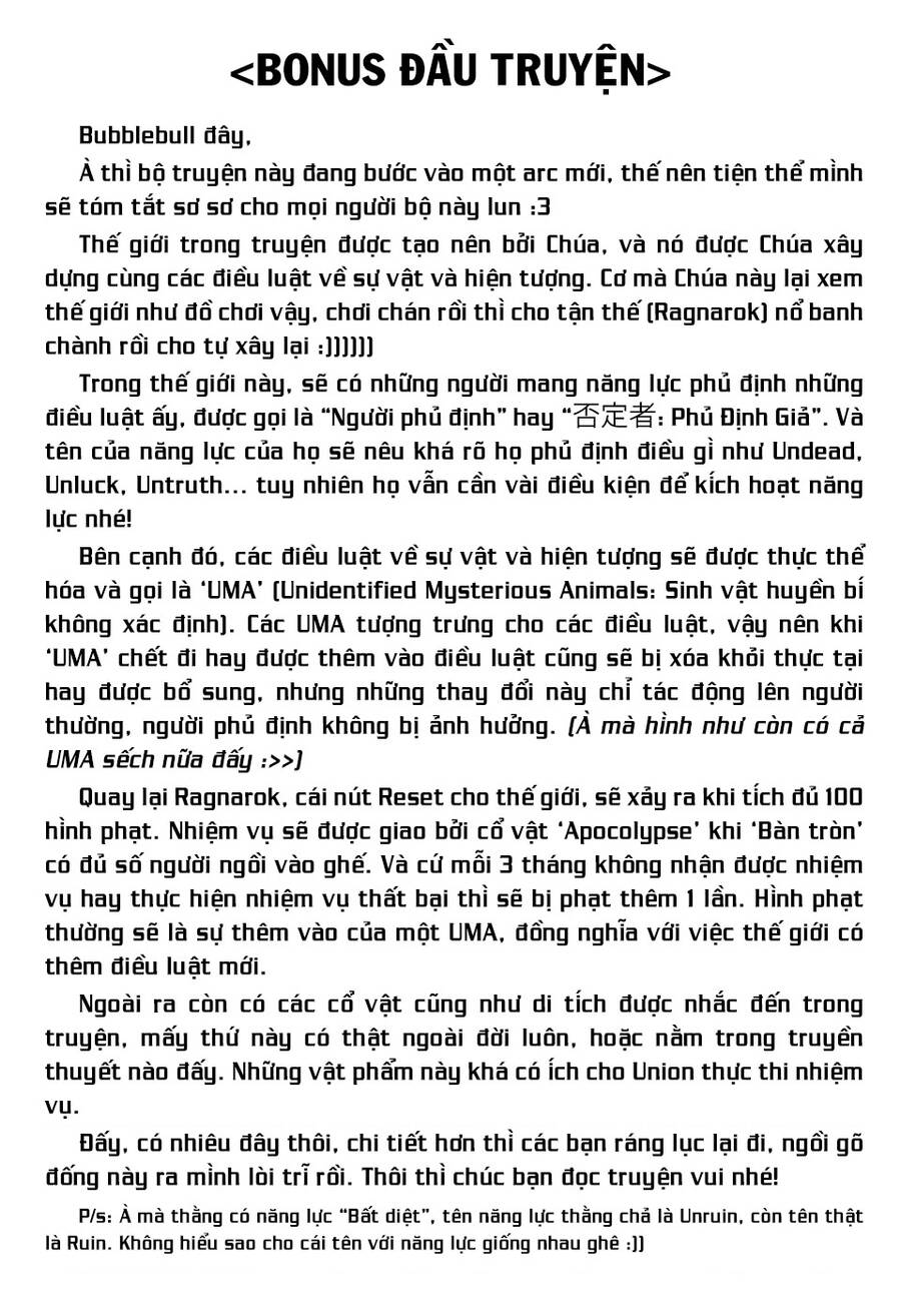 Undead Unluck - Chương 99