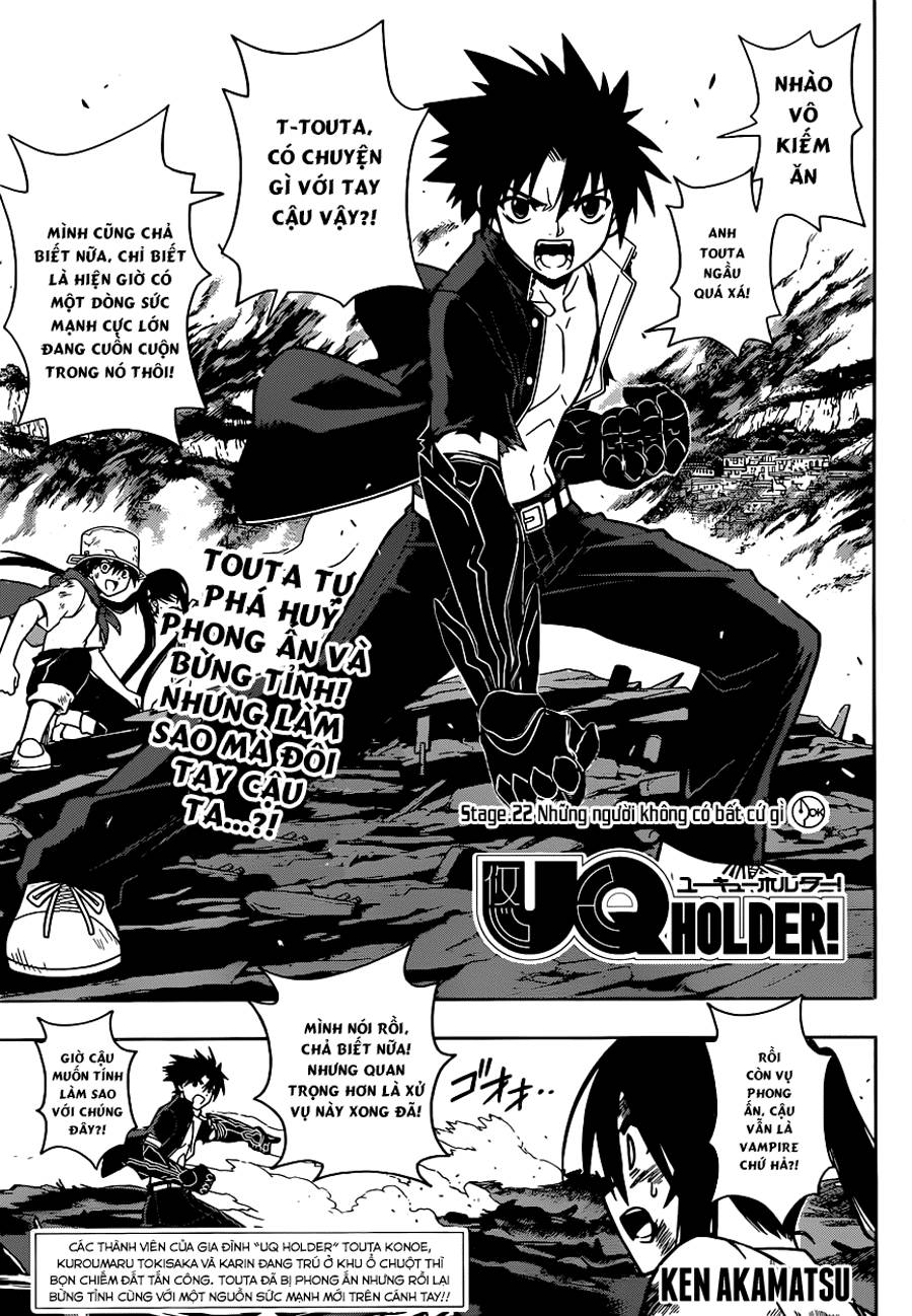 Uq Holder - Chương 22