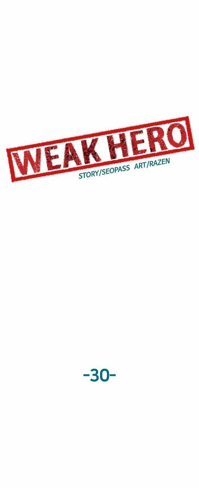 Weak Hero - Chương 30