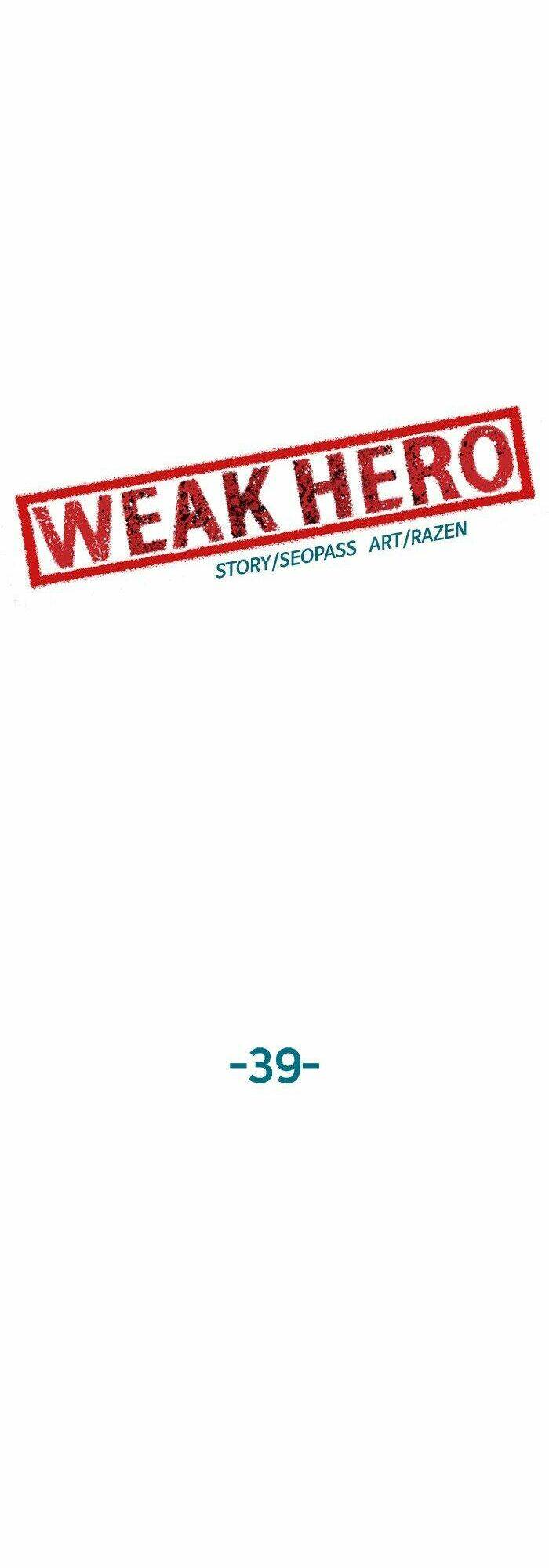 Weak Hero - Chương 39