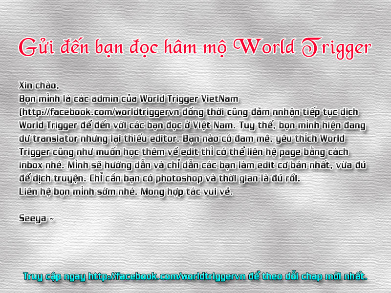 World Trigger - Chương 156