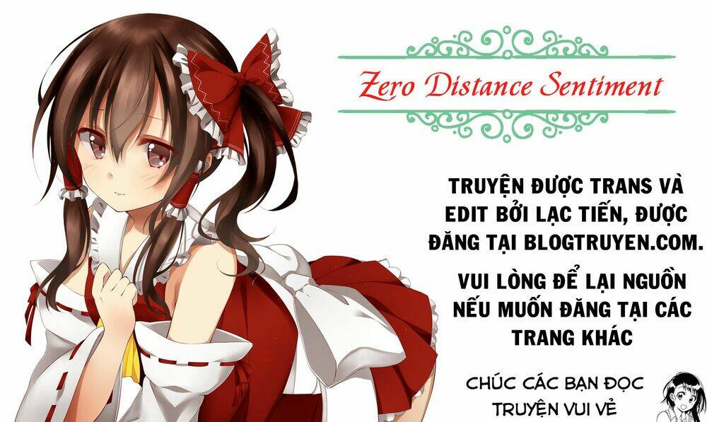 Zero Distance Sentiment - Chương 1