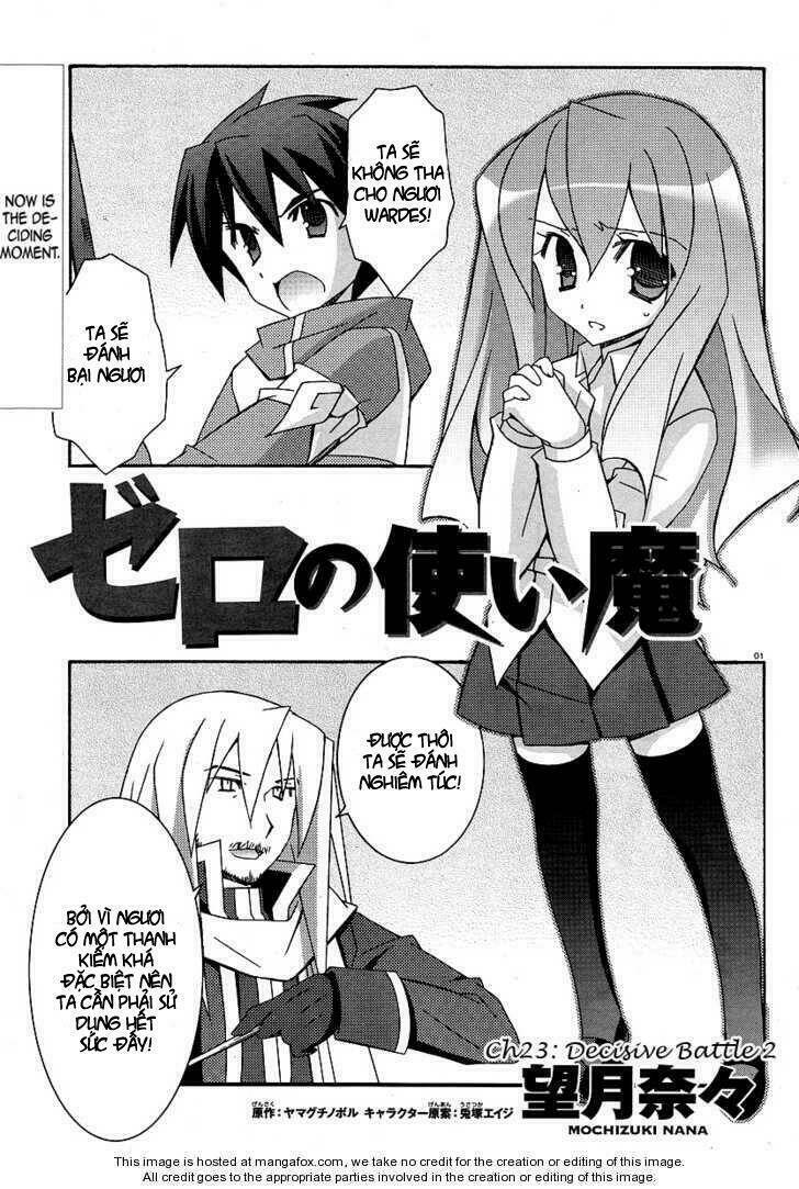 Zero No Tsukaima! - Chương 23