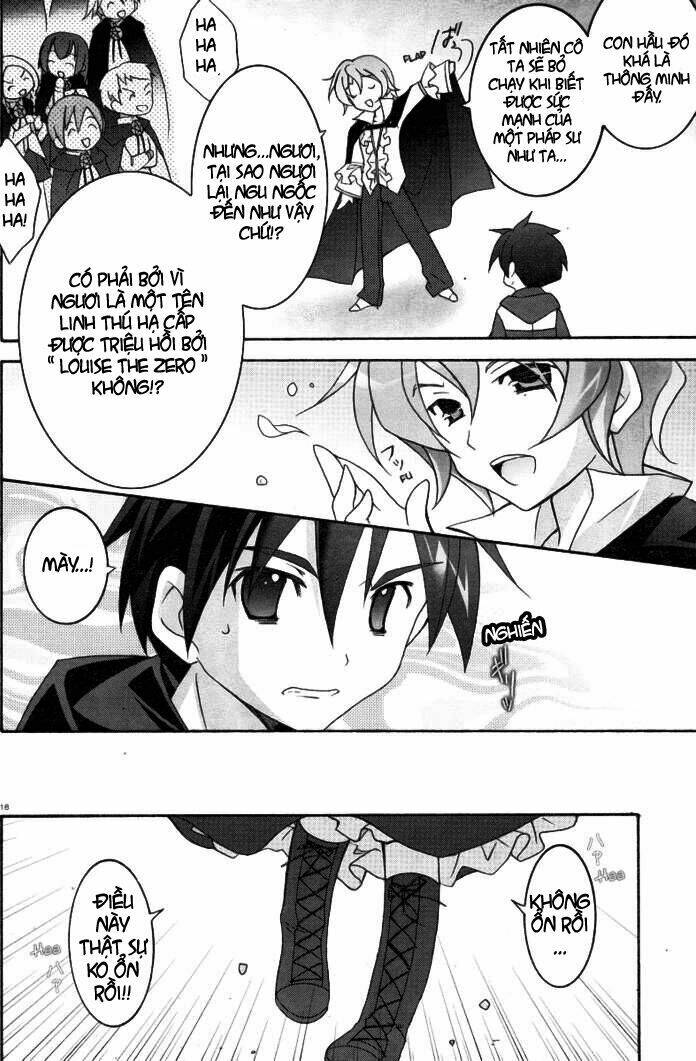 Zero No Tsukaima! - Chương 3