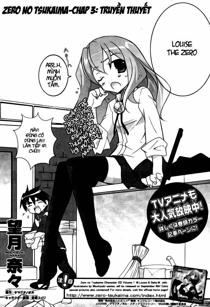 Zero No Tsukaima! - Chương 3