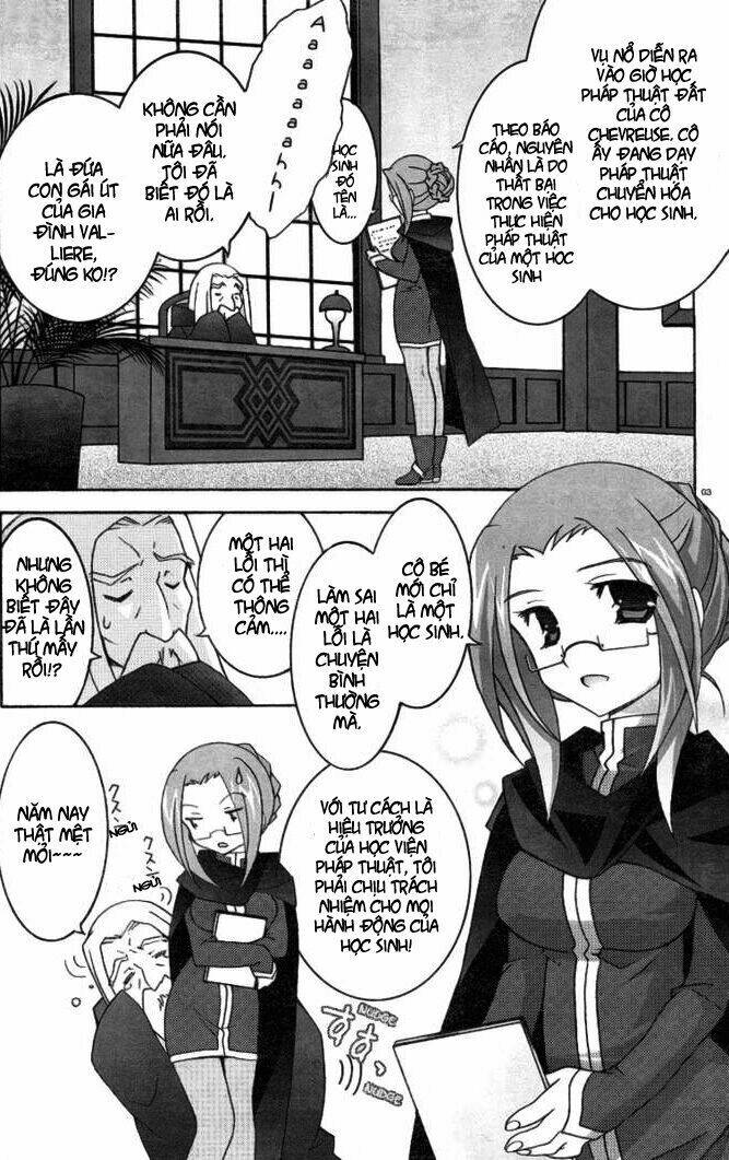 Zero No Tsukaima! - Chương 3