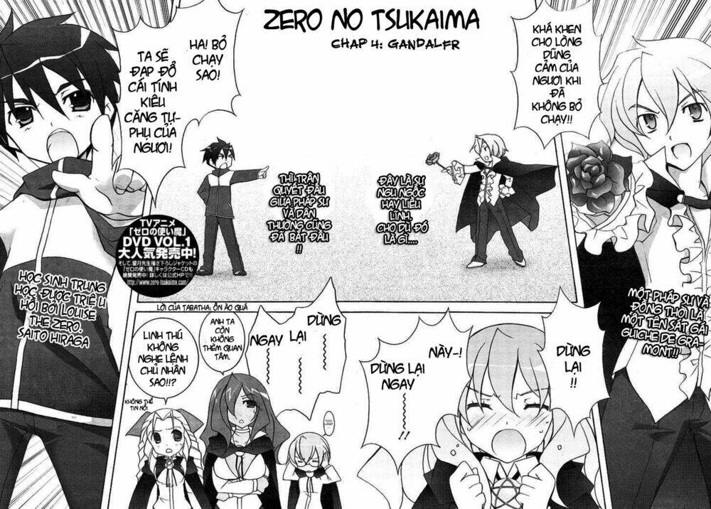 Zero No Tsukaima! - Chương 4