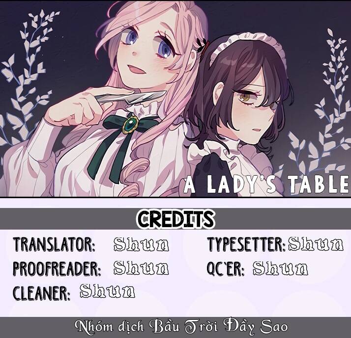A Lady's Table - Chương 4