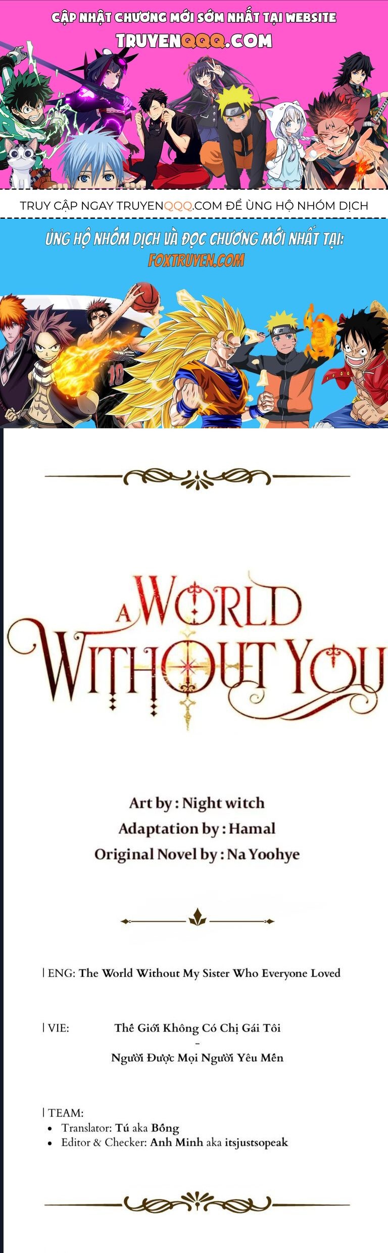 A World Without You - Chương 1