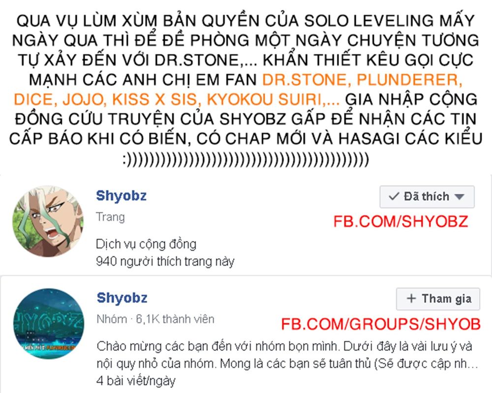 Dr.stone - Chương 141